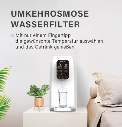 AORA – Mobile Umkehrosmoseanlage mit Heißwasserfunktion, kein Wasseranschluss nötig - 8 AORA – Mobile Umkehrosmoseanlage mit Heißwasserfunktion, kein Wasseranschluss nötig - 8