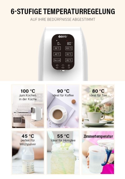 AORA – Mobile Umkehrosmoseanlage mit Heißwasserfunktion, kein Wasseranschluss nötig - 9 AORA – Mobile Umkehrosmoseanlage mit Heißwasserfunktion, kein Wasseranschluss nötig - 9