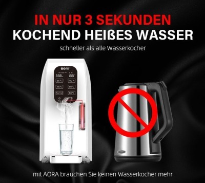 AORA – Mobile Umkehrosmoseanlage mit Heißwasserfunktion, kein Wasseranschluss nötig - 10 AORA – Mobile Umkehrosmoseanlage mit Heißwasserfunktion, kein Wasseranschluss nötig - 10