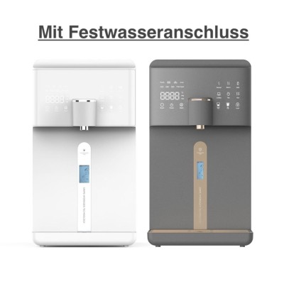 AURA W23 | Auftisch-Umkehrosmoseanlage mit Wasserstoff-Ionisator und Heißwasserfunktion AURA W23 | Auftisch-Umkehrosmoseanlage mit Wasserstoff-Ionisator und Heißwasserfunktion