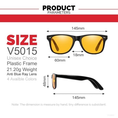 VIVIBEE Blaulichtfilter-Brille – Gaming & Büro, Unisex, Gelb - 8 VIVIBEE Blaulichtfilter-Brille – Gaming & Büro, Unisex, Gelb - 8